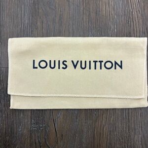 Louis Vuitton Long Wallet Dust Bag